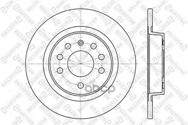 фото Тормозной диск stellox 60203646sx
