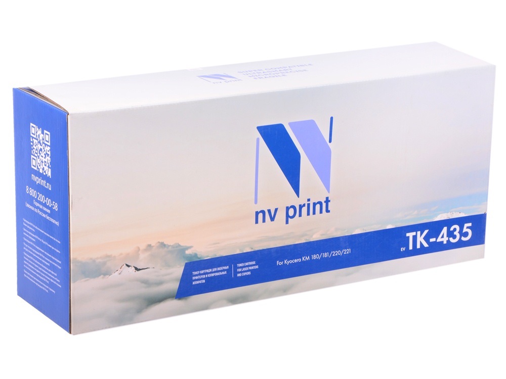 Картридж для лазерного принтера NV Print TK435, черный