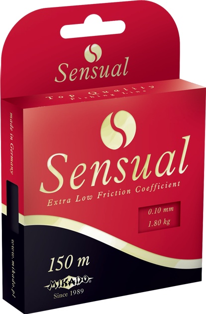 фото Леска монофильная mikado sensual 0,1 мм, 150 м, 1,8 кг