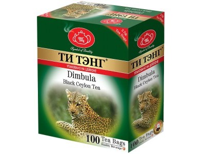 Чай черный в пакетиках для чашки Ти Тэнг Dimbula 100*2.5 г