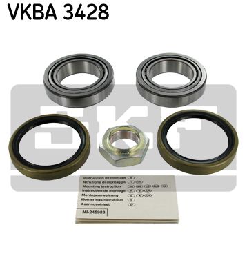 фото Комплект подшипника ступицы колеса skf vkba 3428