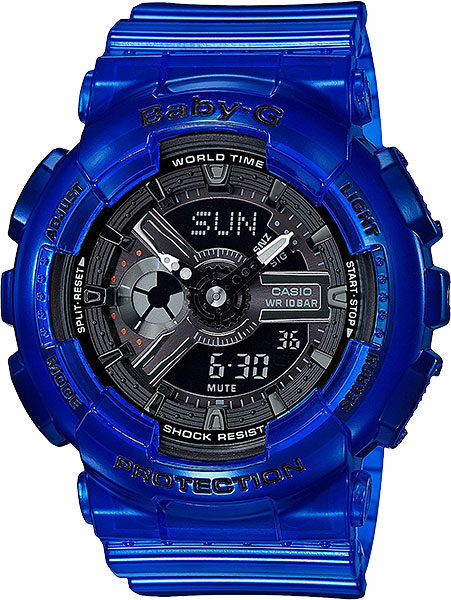 фото Наручные часы кварцевые женские casio baby-g ba-110cr-2a