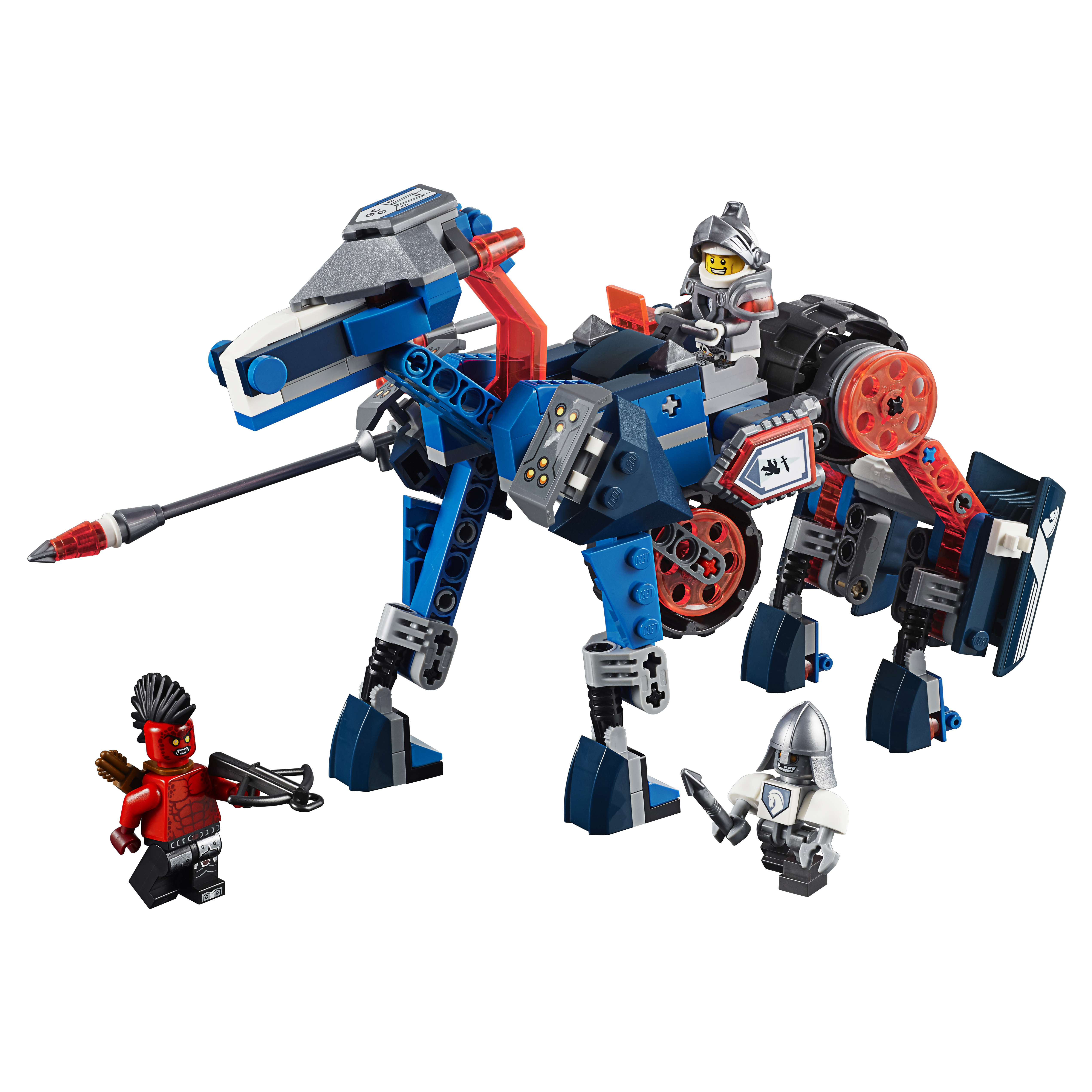 фото Конструктор lego nexo knights ланс и его механический конь (70312)