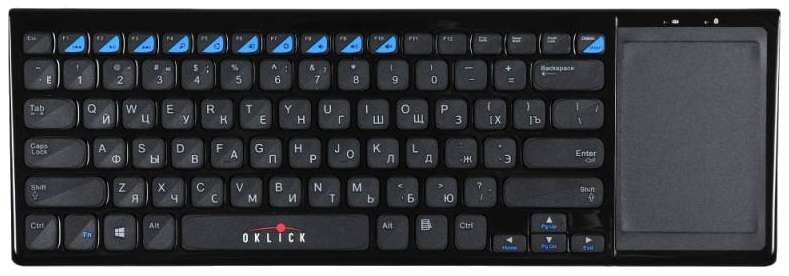 

Беспроводная клавиатура OKLICK 850ST Black, 850ST