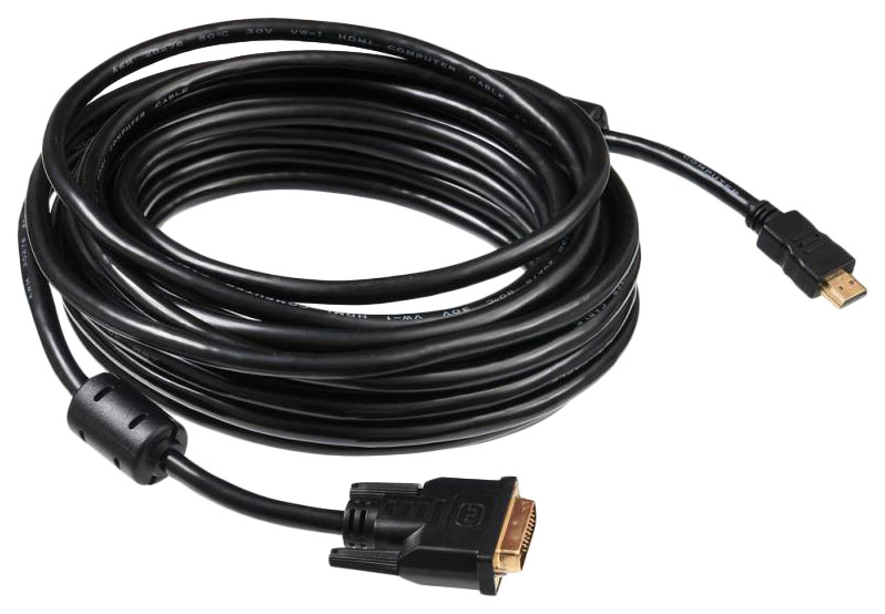 фото Кабель buro hdmi-dvi, m-m 10м black