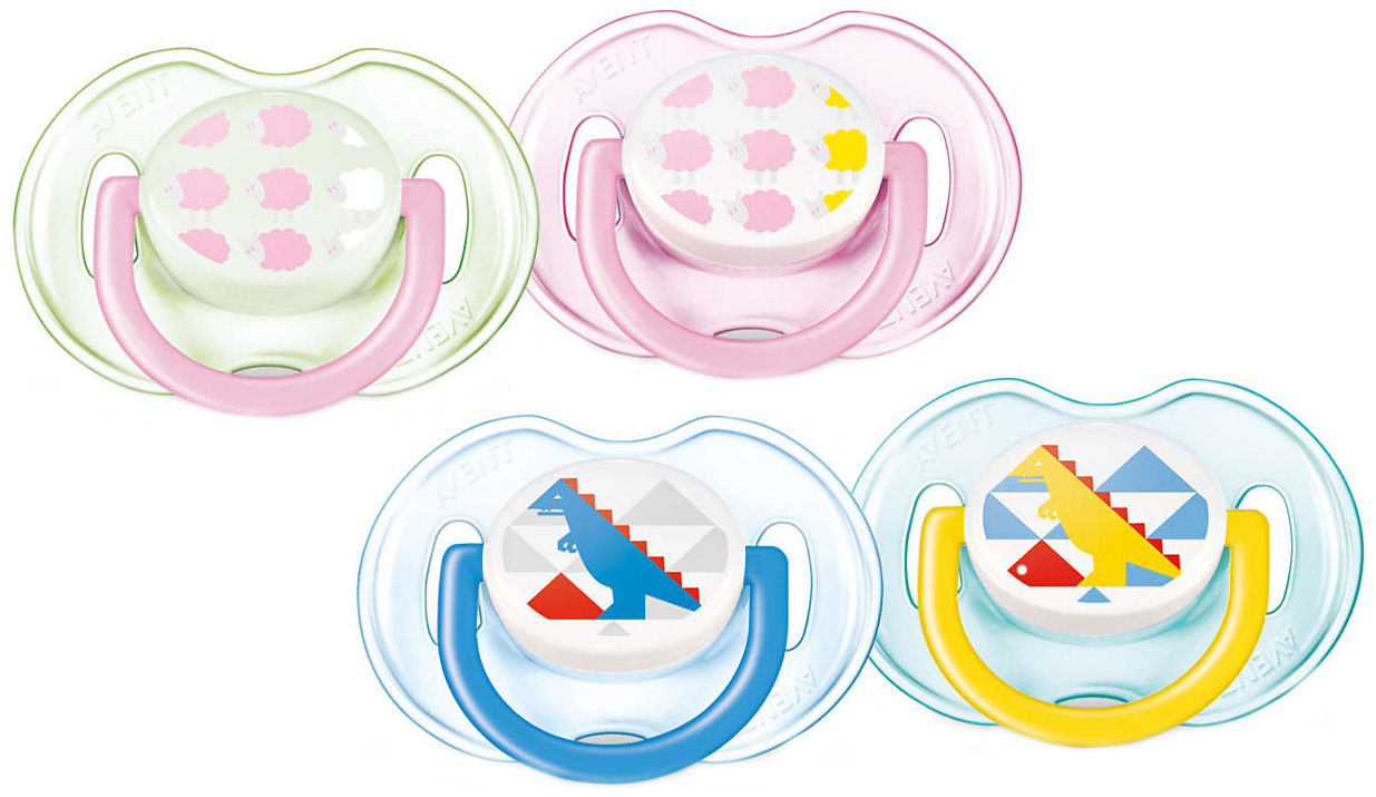 

Набор пустышек Philips Avent FreeFlow SCF172/18 в ассорт., FreeFlow