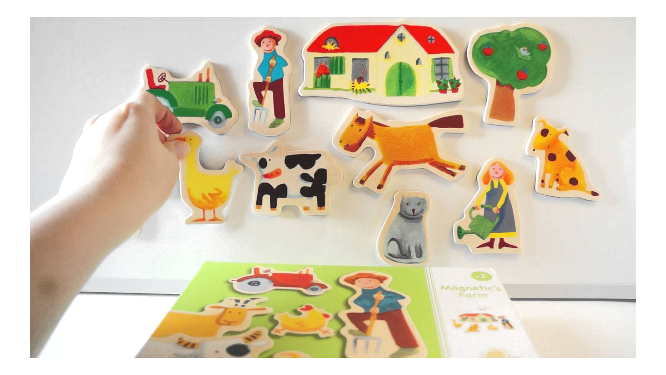 

Игра Djeco Развивающая магнитная Ферма, развивающая магнитная ферма