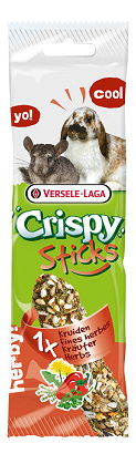 фото Лакомство для грызунов versele-laga crispy палочка для кроликов и шиншилл с травами, 55г