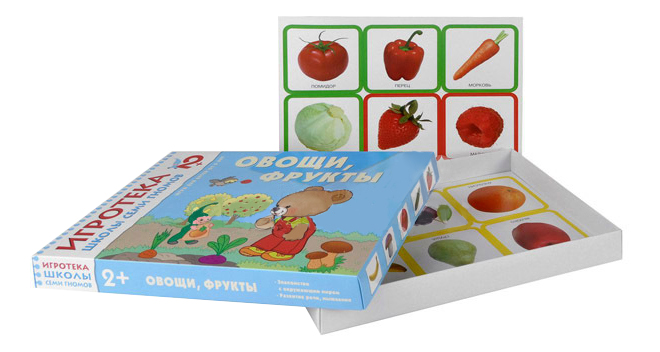 Семейная настольная игра Школа Семи Гномов Овощи и фрукты 538₽