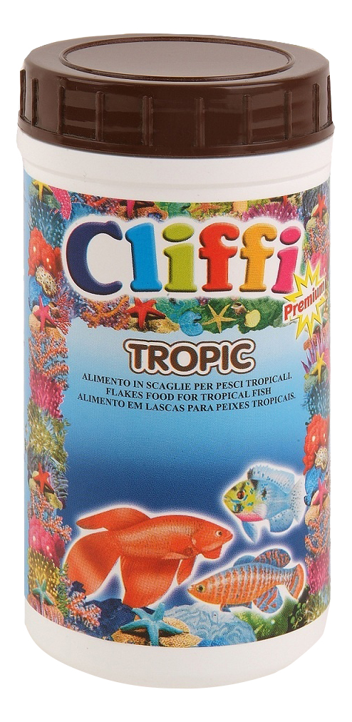 фото Корм для тропических рыб cliffi tropic, гранулы, 250 мл