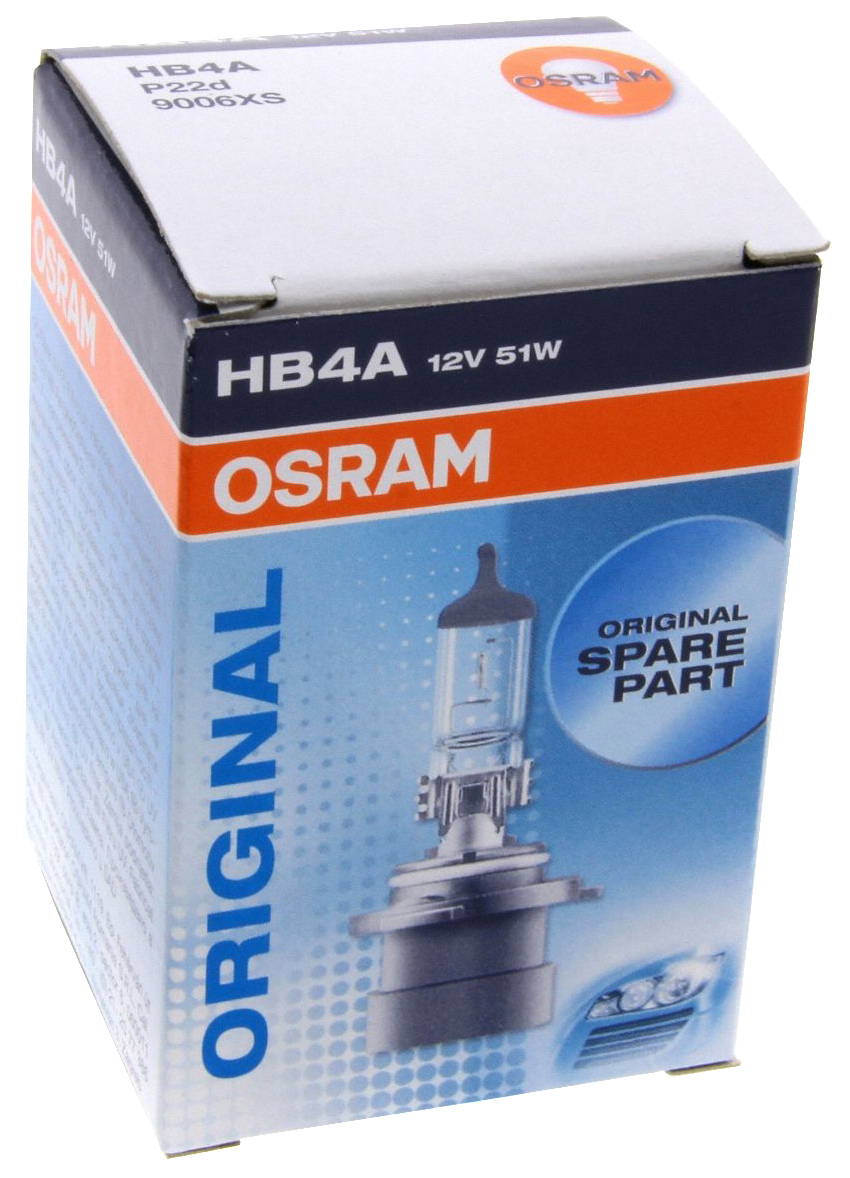 фото Лампа галогенная osram original line 51w hb4a