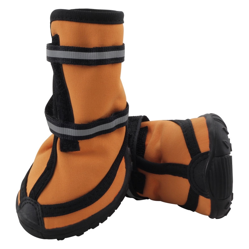 фото Обувь для собак triol размер xl, 4 шт оранжевый