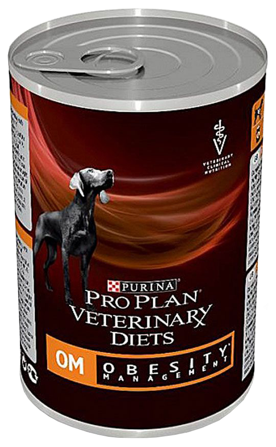 фото Консервы для собак pro plan veterinary diets obesity management om, 400г