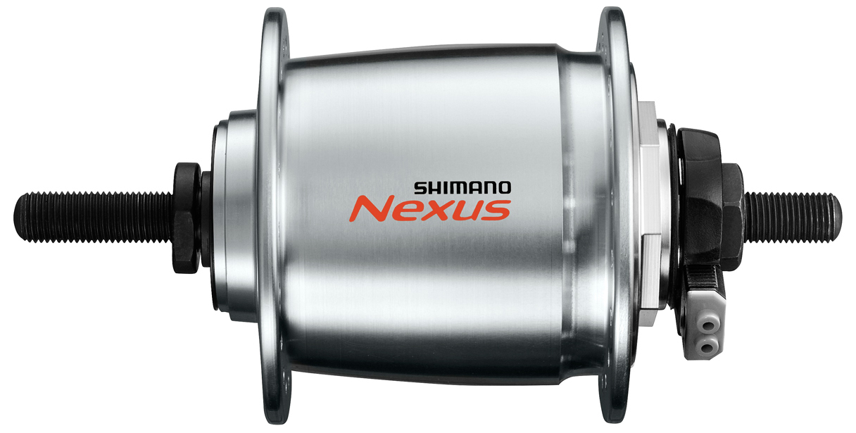 фото Втулка передняя shimano динамо c6000, 36 отв, 6v-3w (adhc60003rndhs)