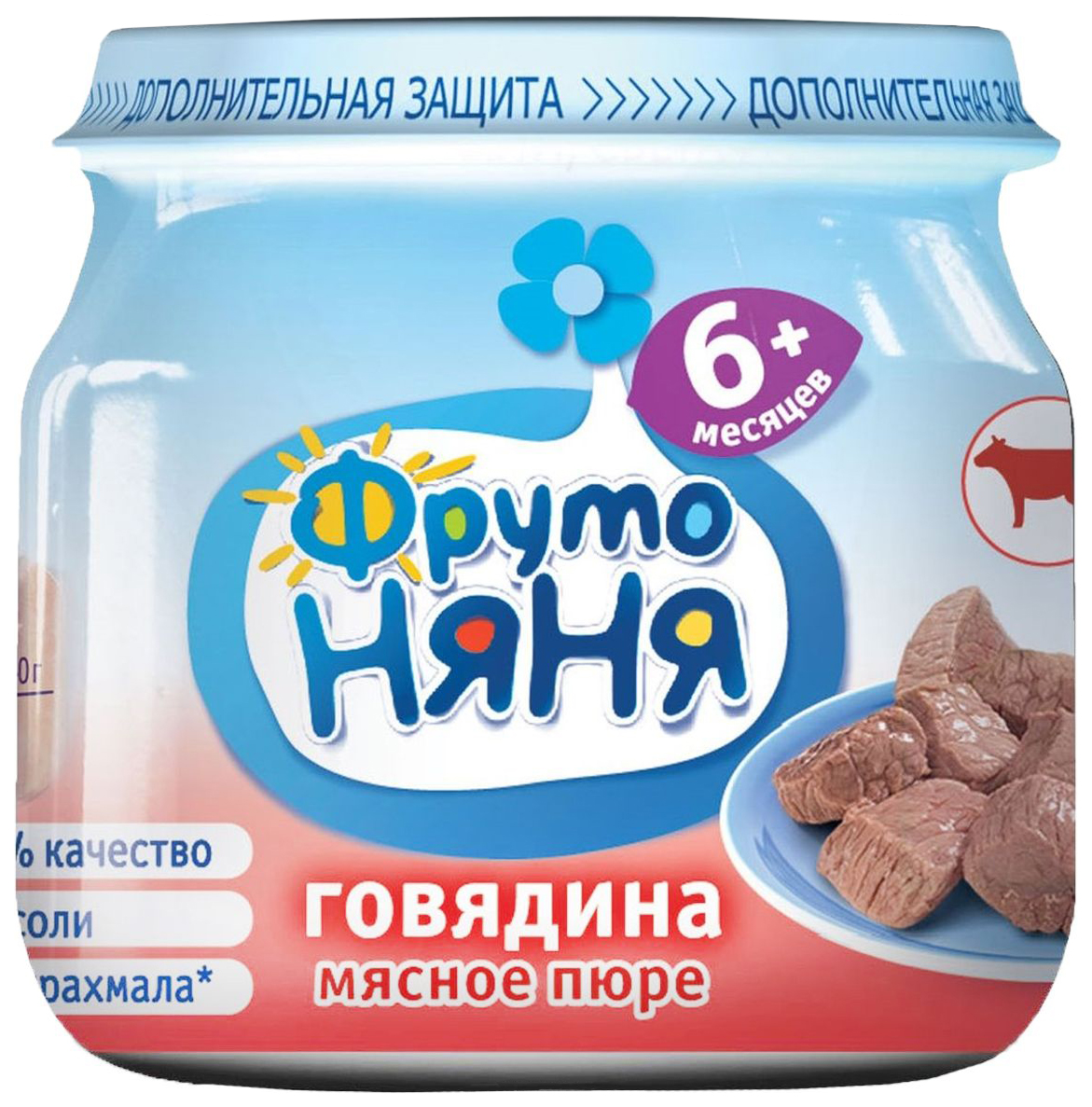 ФРУТОНЯНЯ пюре мясное индейка