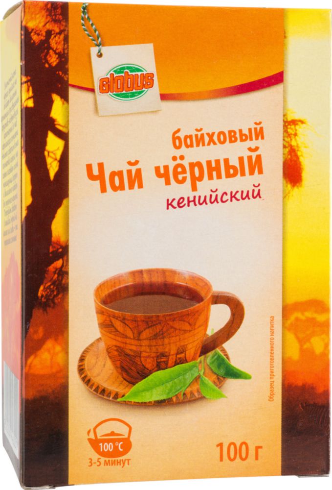 

Чай черный Глобус кенийский 100 г