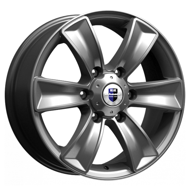 

Колесный диск K&K R17 7J PCD6x139.7 ET20 D100.1 73442, Серебристый, Тайфун (КС671)
