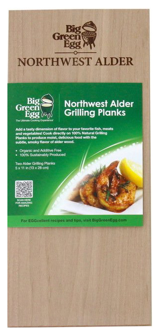 

Доски для копчения ольха Big Green Egg Smoking Planks APLANK2 2 шт., Smoking Planks