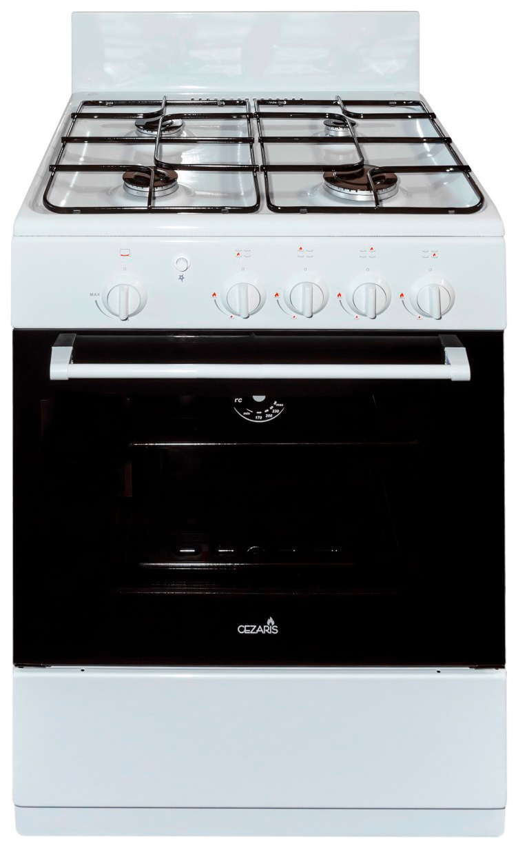 

Газовая плита CEZARIS ПГ 3100-12 (Ч) White, ПГ 3100-12 (Ч)