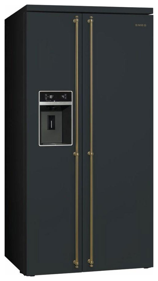 

Холодильник Smeg SBS 8004 AO Black, SBS 8004 AO