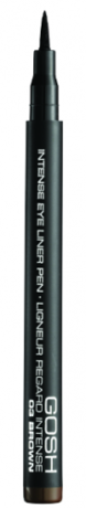 фото Подводка для глаз gosh intense eye liner pen 03 - brown gosh copenhagen