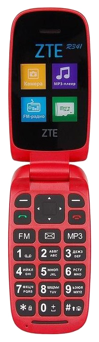 фото Мобильный телефон zte r341 red