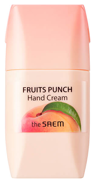 Крем для рук The Saem Fruits Punch Peach Hand Cream Персиковый пунш 50 мл