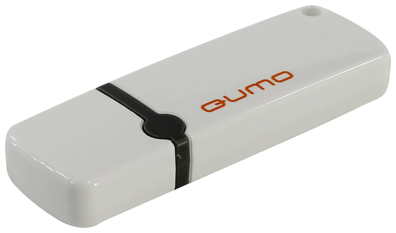 Флешка QUMO Optiva 02 64ГБ White (QM64GUD-OP2-white)