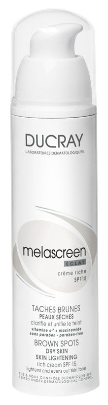 фото Крем для лица ducray melascreen anti-taches brunes light cream spf 15 40 мл