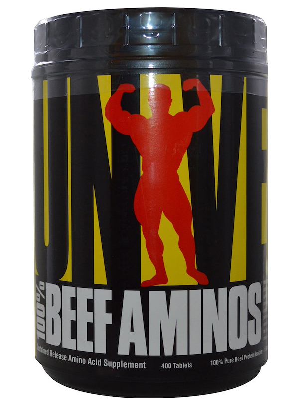 

100% Beef Aminos Universal Nutrition, 400 таблеток, 100% Beef Aminos