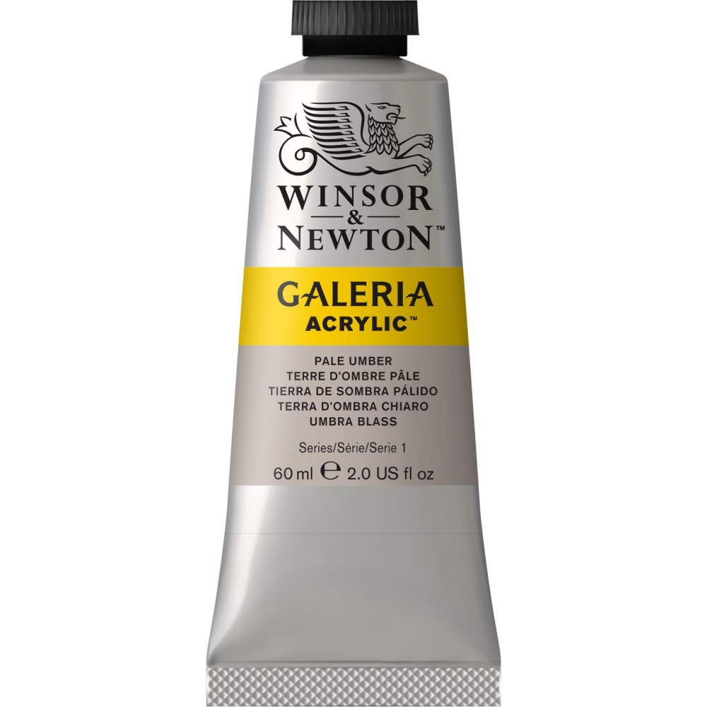 фото Акриловая краска winsor&newton galeria бледная умбра 60 мл