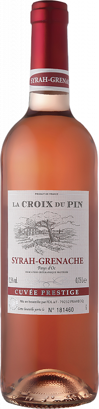 

Вино La Croix du Pin Syrah-Grenache Pays d'Oc IGP