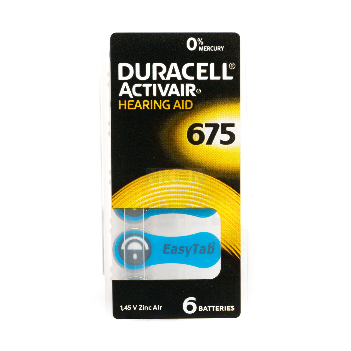 Батарейка Duracell 675 6 шт