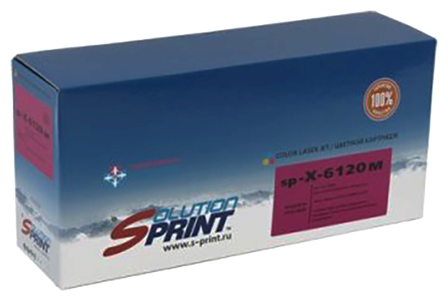 

Картридж Solution Print SP-X-6120M, аналог Xerox 113R00691/113R00695, пурпурный, SP-X-6120M
