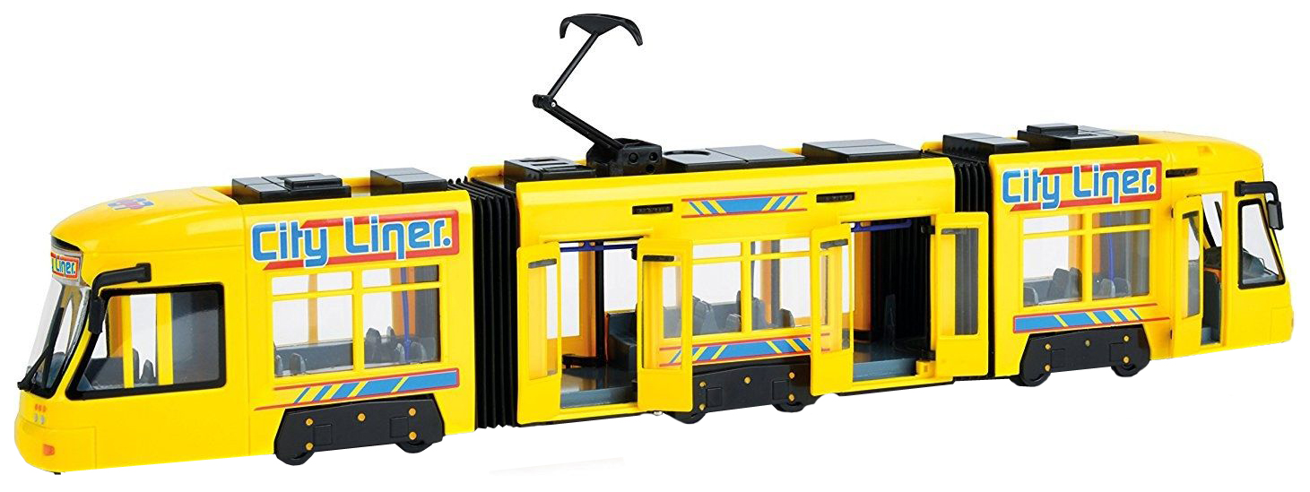

Городской трамвай City Liner, желтый, 46 см Dickie Toys