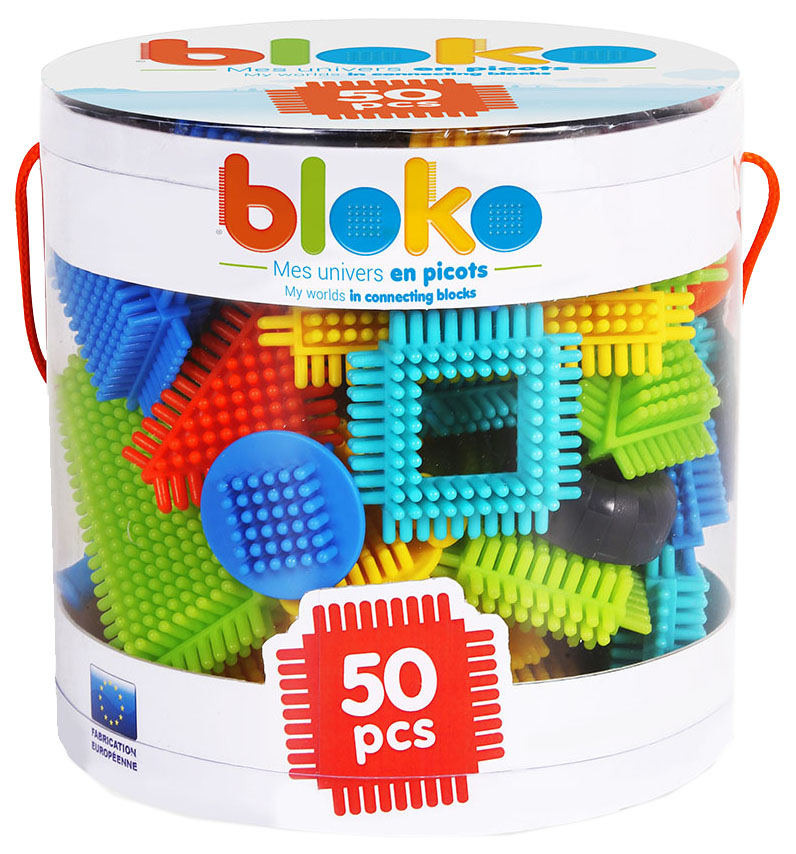 фото Игольчатый конструктор "bloko". 50 деталей в тубе