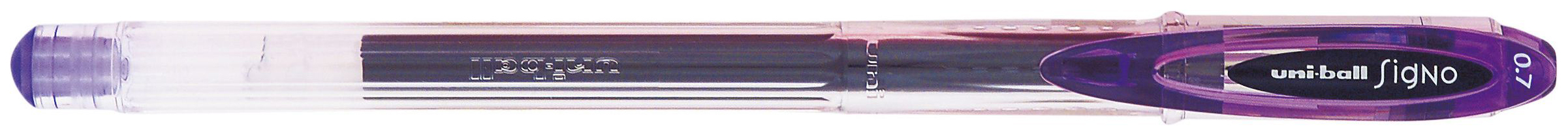 

Набор ручек гелевых UNI Mitsubishi Pencil Signo 120 UM-120, фиолетовая, 0,7 мм, 12 шт.