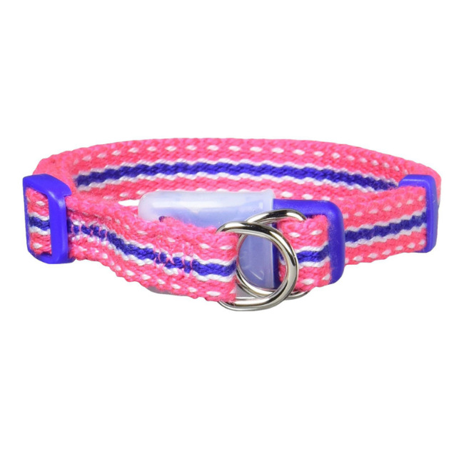 

Ошейник Premium Pet Japan АнтиСрыв для собак 25-44см, до 10 кг, Розовый, С силиконовым креплением и двойной защитой АнтиСрыв