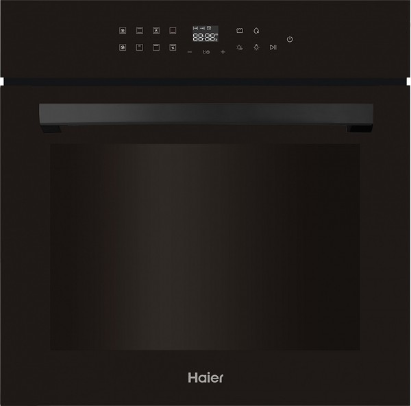 фото Встраиваемый электрический духовой шкаф haier hox-t11hgb black