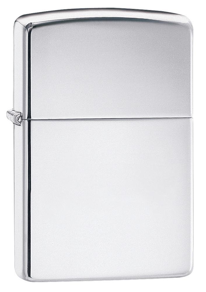 

Бензиновая зажигалка Zippo №167 High Polish Chrome, Серебристый, №167