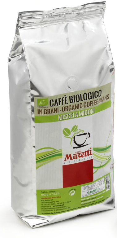 

Кофе в зернах Musetti Organic Midori 1000 г