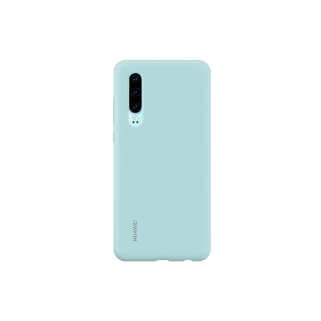 фото Чехол huawei silicon car case для huawei p30 light blue