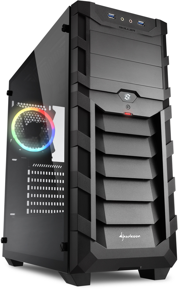 

Корпус компьютерный Sharkoon SKILLER SGC1 RGB, SKILLER SGC1 RGB