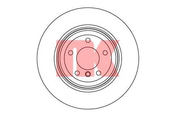 фото Тормозной диск nk 201569