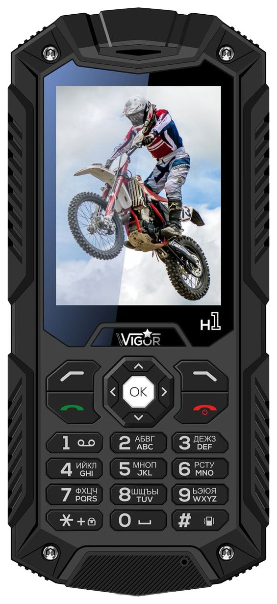 

Мобильный телефон Wigor H1 Black, H1 DS