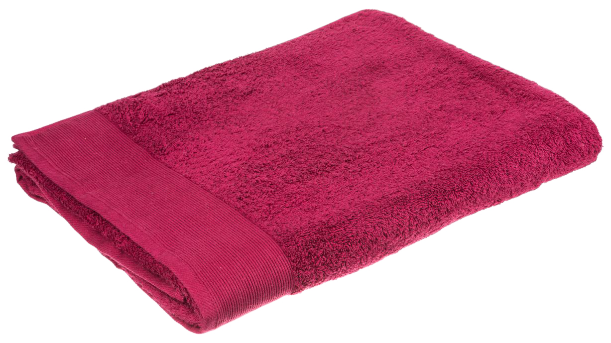 фото Банное полотенце, полотенце универсальное santalino красный