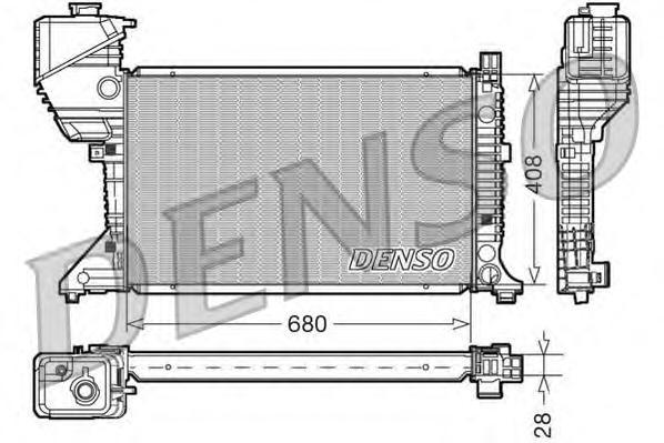 

Радиатор Denso DRM17015