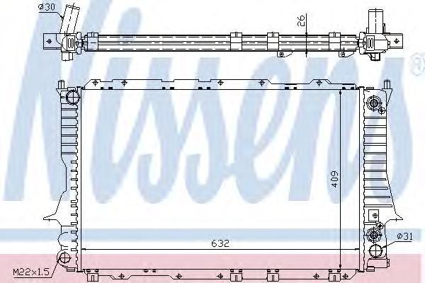 

Радиатор Nissens 60476