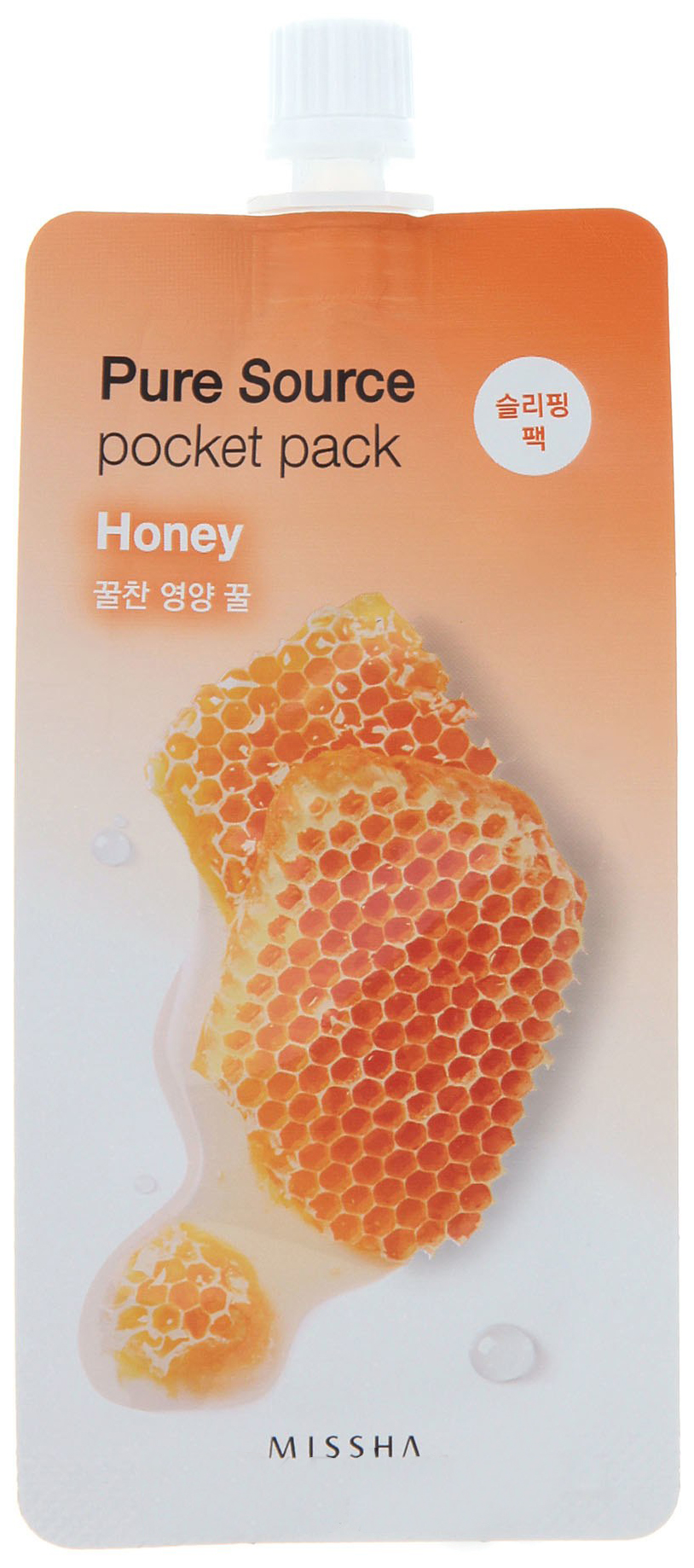 Купить Маска для лица MISSHA Pure Source Pocket Pack - Honey 10 мл