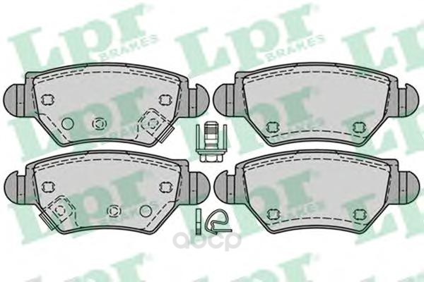 

Колодки тормозные Lpr 05P1227